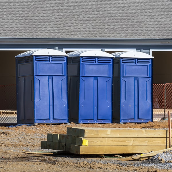 are there any restrictions on what items can be disposed of in the portable restrooms in West Hills PA